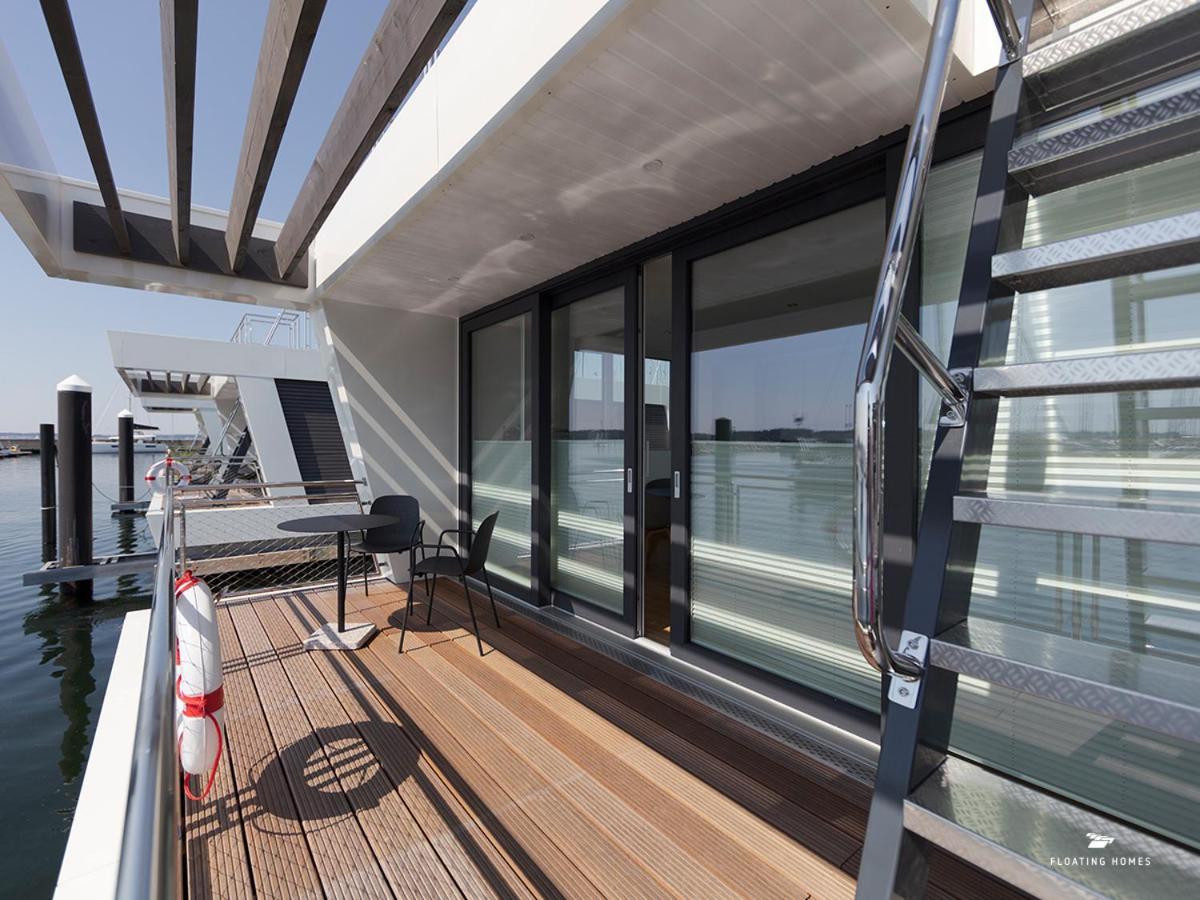 Hausboot Kielwasser Fh-La 03 Laboe Exterior foto